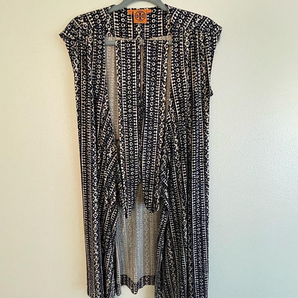 Tory Burch 100% Silk Wrap Dress, Size M
